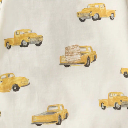 Burt's Truck Baby Boy Bodysuits 2 Pack