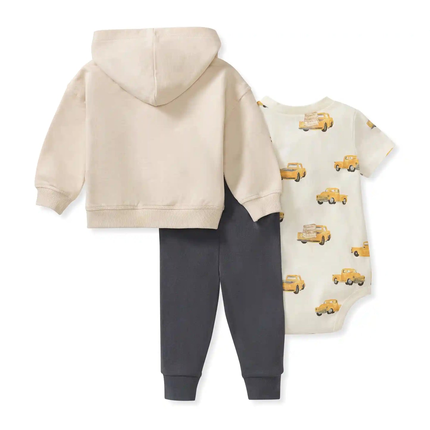Burt's Truck Jacket, Bodysuit & Pant 3 Piece Set