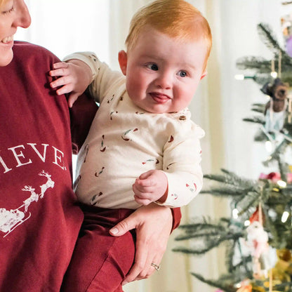 3 Pack My First Christmas Bodysuits