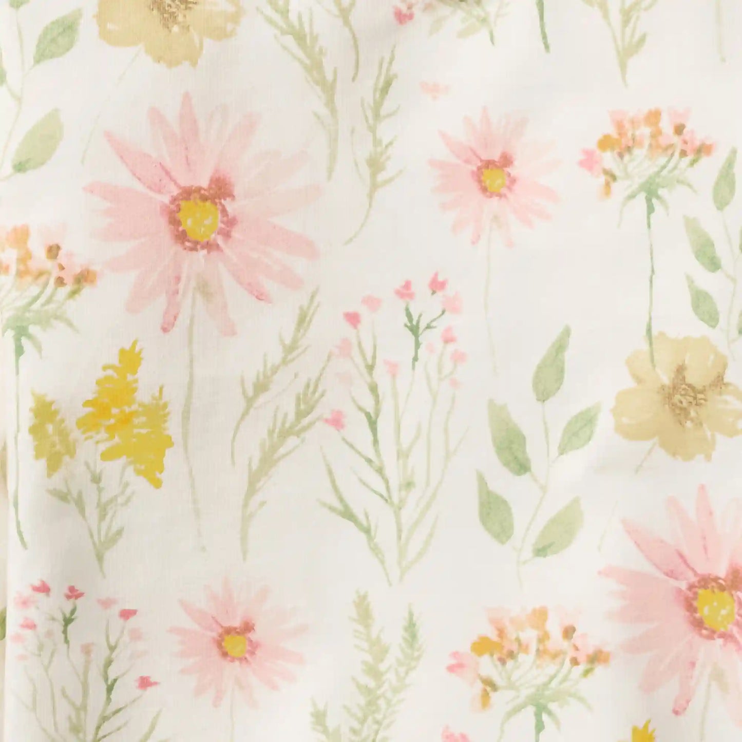 Wild Floral Organic Cotton Sleep & Play