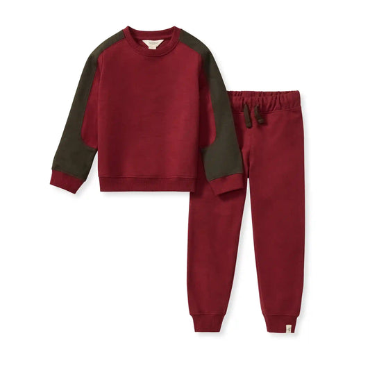 Color Blocked Set - Bloodgood Maple