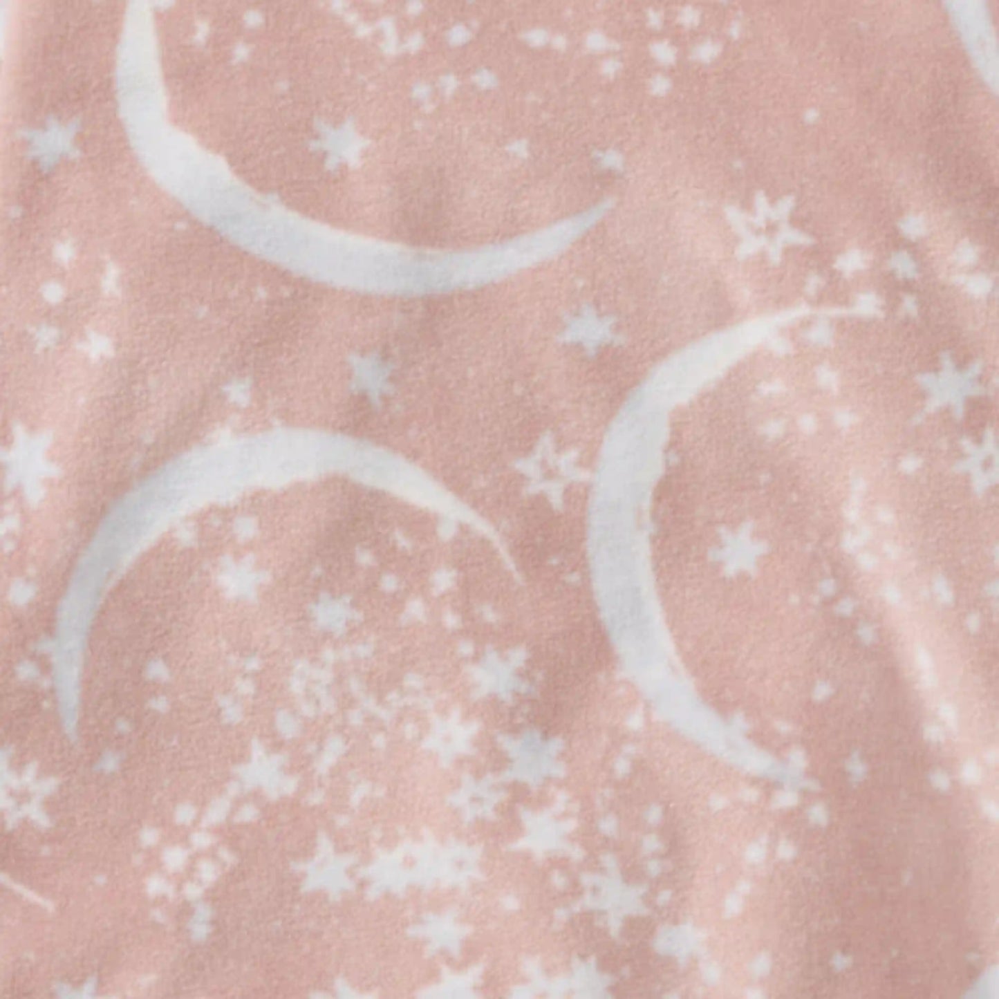 Celestial Moon polarbee™ Repreve® Microfleece Pajamas - Organic Rose