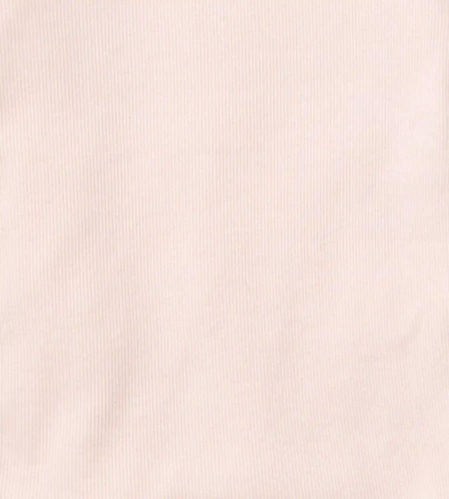 Solid Rib Organic Cotton Two-Piece Pajamas - Ranunculus