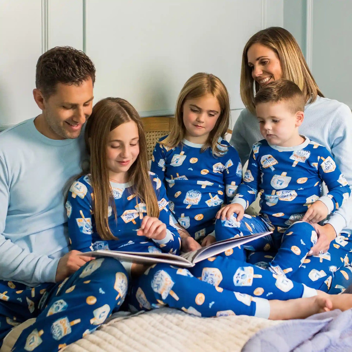 Dreidel Family Matching Organic Cotton Men's PJ Set