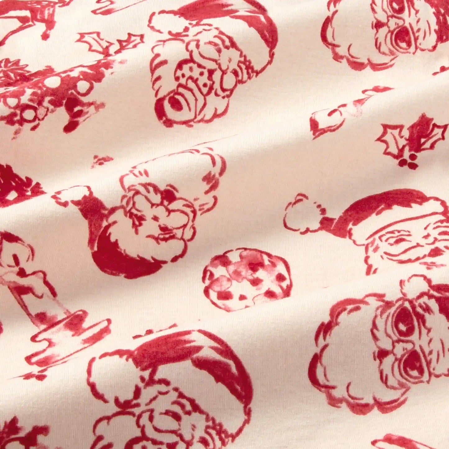 Nostalgic Christmas Family Matching Organic Cotton Women's PJ Set