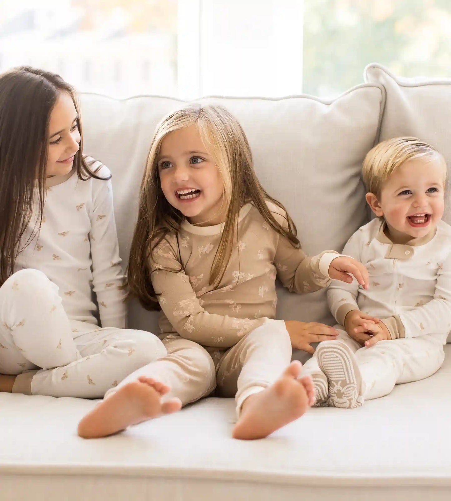Whimsical Floral Organic Cotton Pajamas