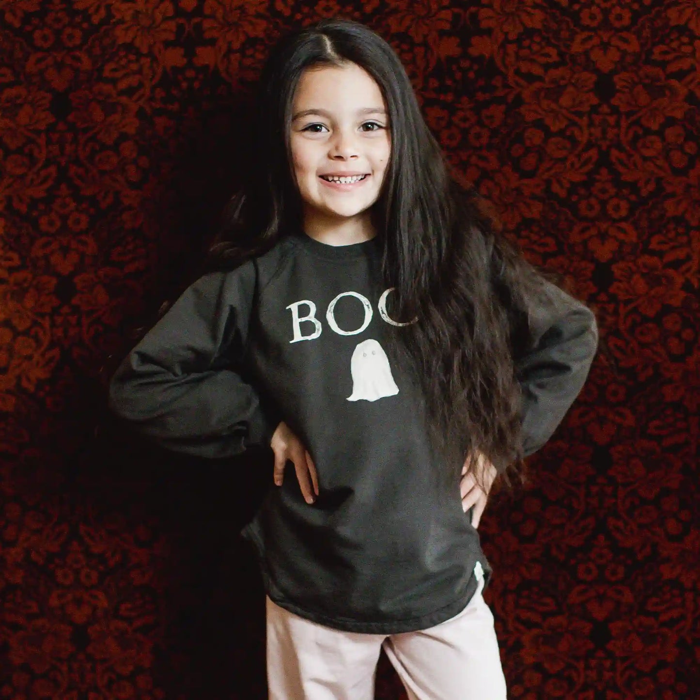 Boo Organic Cotton Matching Sweatshirt