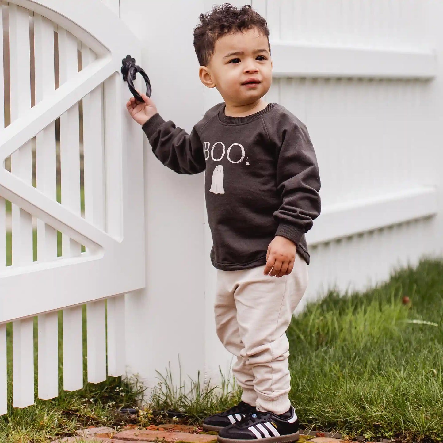 Boo Organic Cotton Matching Sweatshirt