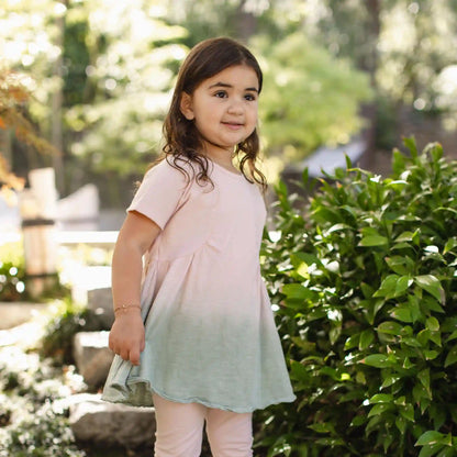 Dip Dye Girl Tunic & Legging Set