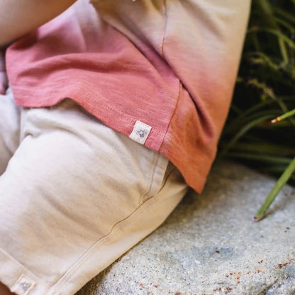 Dip Dye Boy Pocket Tee & Shorts Set