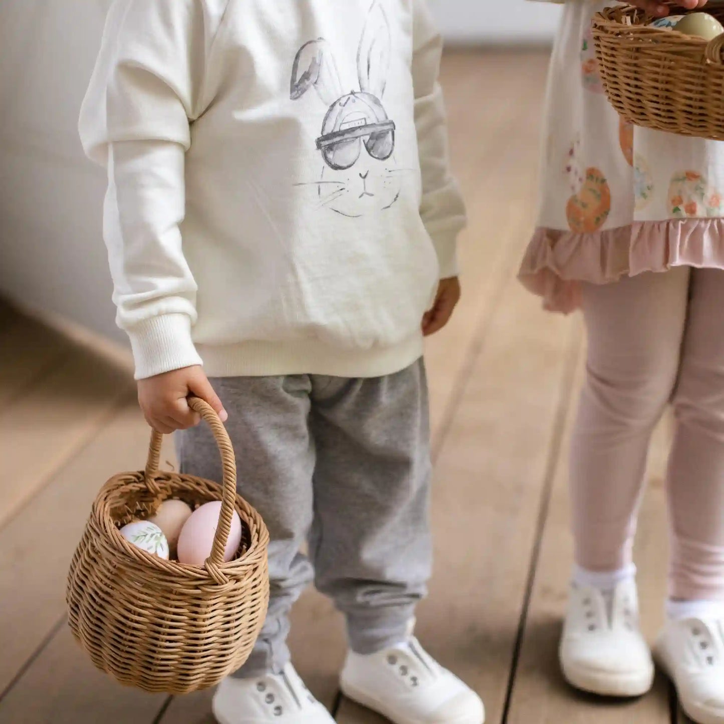 Hip Hop Bunny Sweatshirt & Pants Set