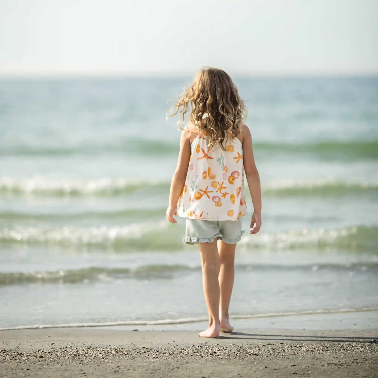 Starfish & Shells Girl Tank & Shorts Set