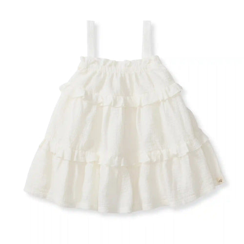 Honeycomb Muslin Dress