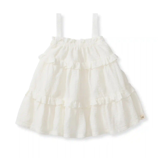 Honeycomb Muslin Dress