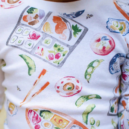 Bento Boxes Organic Cotton Two-Piece Pajamas