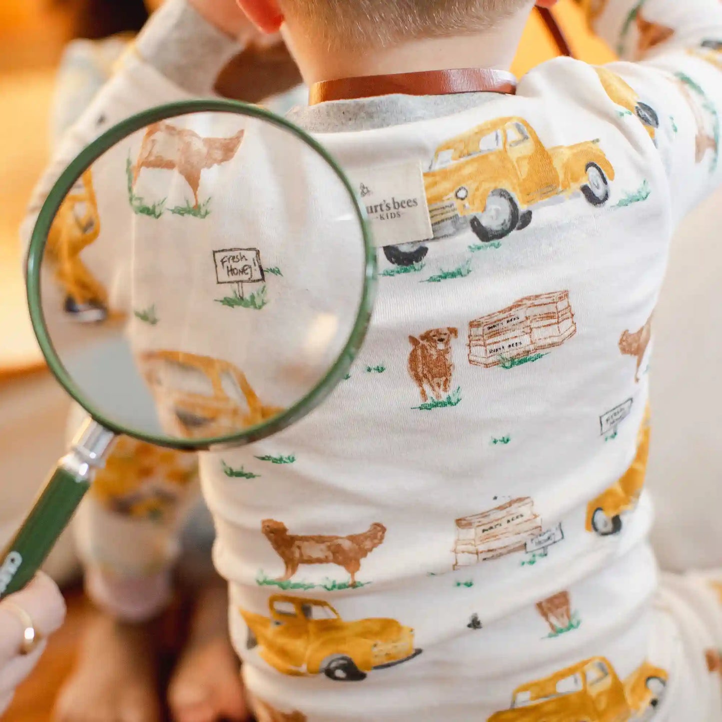 Burt's Truck Organic Cotton Two-Piece Pajamas