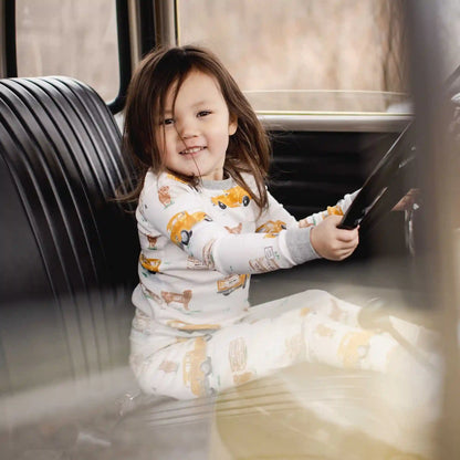 Burt's Truck Organic Cotton Two-Piece Pajamas