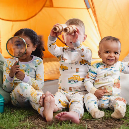 Burt's Truck Organic Cotton Two-Piece Pajamas