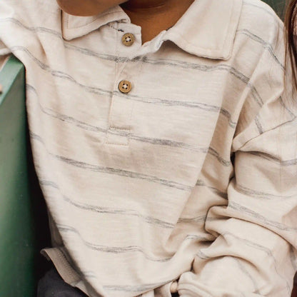 Organic Cotton Polo Tee & Pants Set