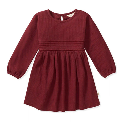 Ribbed Pointelle Dress