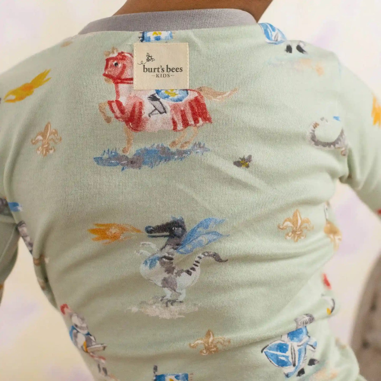 Knight & Dragons Organic Cotton Two-Piece Pajamas