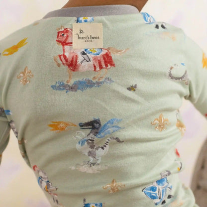 Knight & Dragons Organic Cotton Two-Piece Pajamas