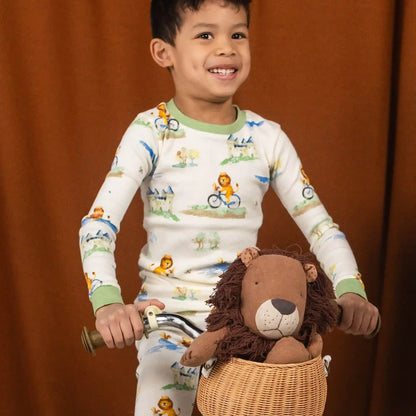 Lion Life Organic Cotton Two-Piece Pajamas