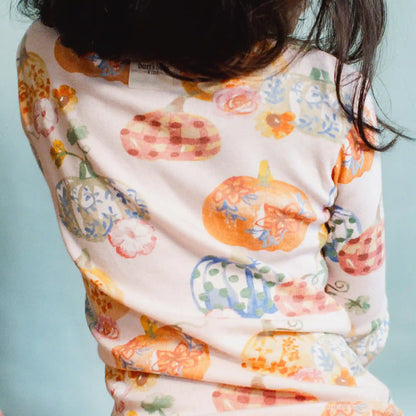 Prettiest Pumpkins Organic Cotton Two-Piece Pajamas
