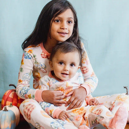 Prettiest Pumpkins Organic Cotton Two-Piece Pajamas