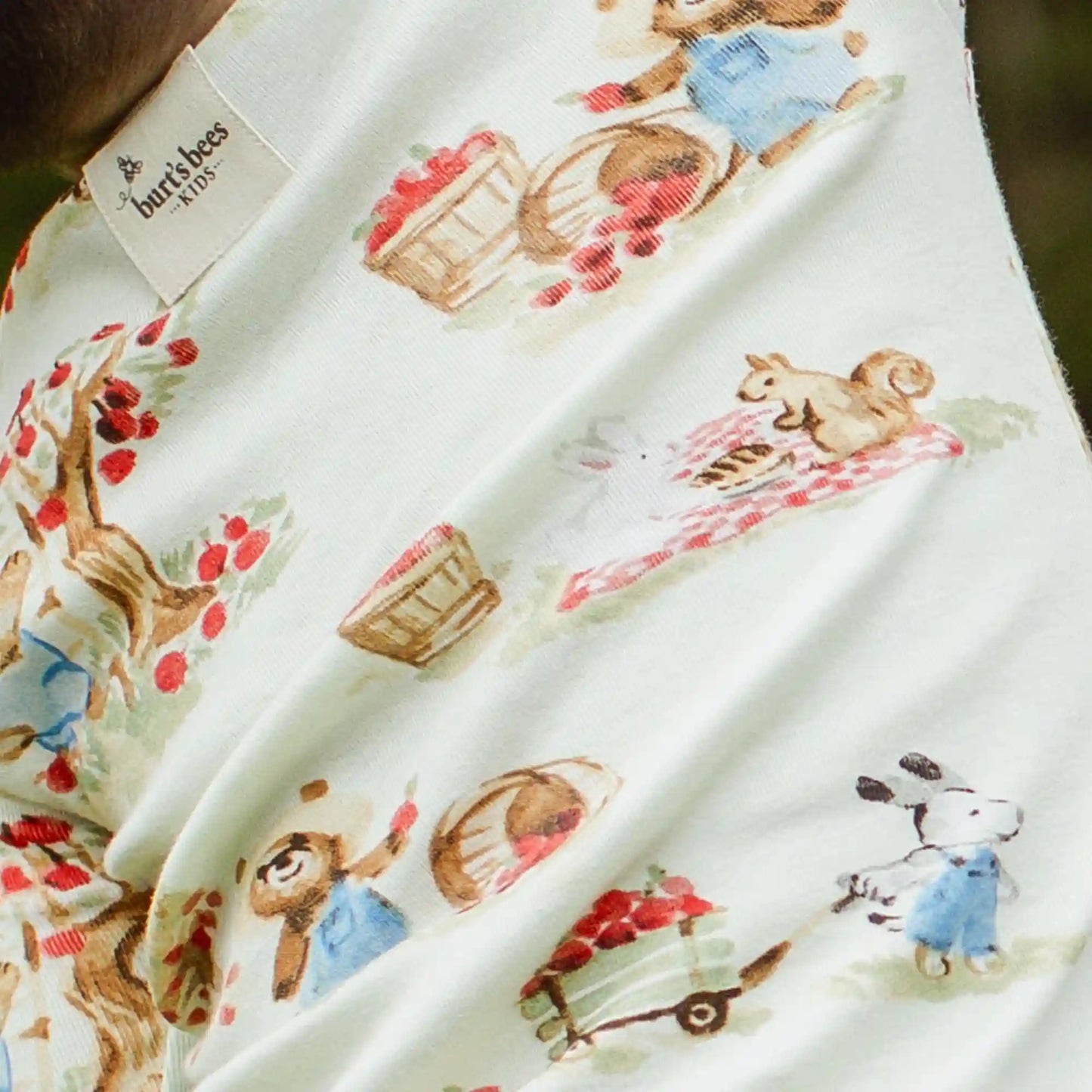 On The Orchard Organic Cotton Two-Piece Pajamas