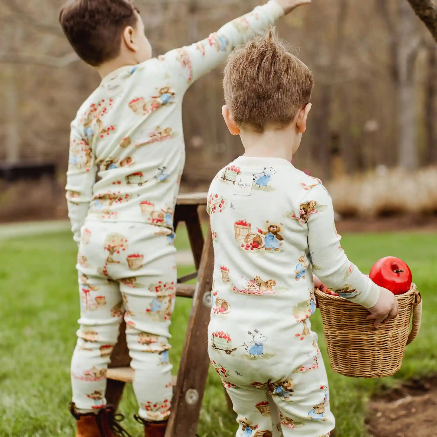 On The Orchard Organic Cotton Footed Sleep & Play
