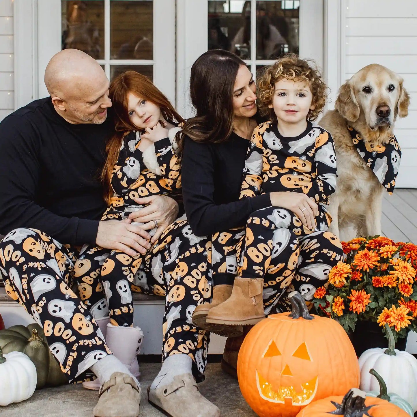 Boo! Family Matching Organic Cotton Men's PJ Set