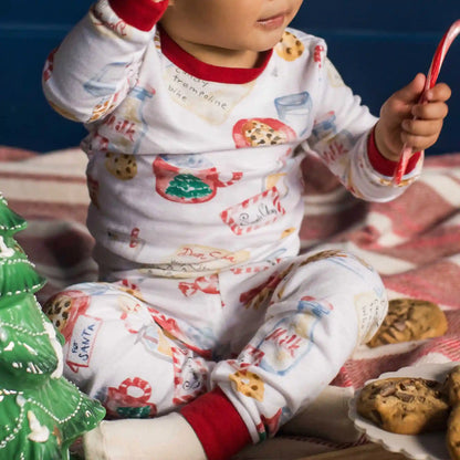 Cookies For Santa Family Matching Organic Cotton Men's PJ Set