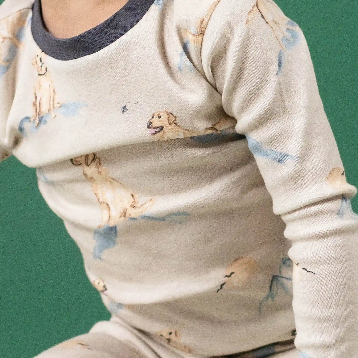 Top Dog Organic Cotton Two-Piece Pajamas
