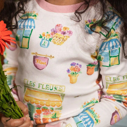 Les Fleurs Organic Cotton Sleep & Play