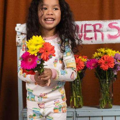 Les Fleurs Organic Cotton Sleep & Play