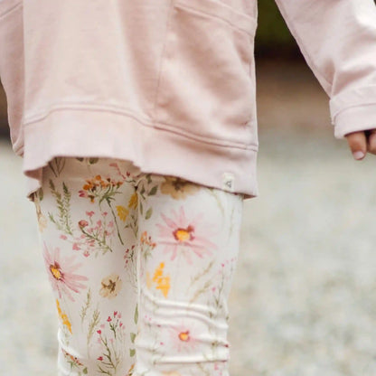 Wild Floral Organic Girl Leggings 2 Pack