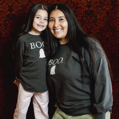 Boo Organic Cotton Matching Women's Sweatshirt