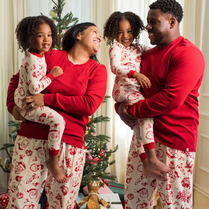 Nostalgic Christmas Family Matching Organic Cotton Sleep & Play