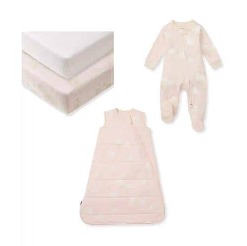 Good Night Sky Newborn Baby Girl Bedtime Bundle