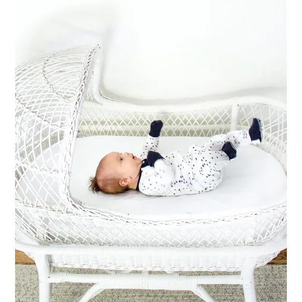 Organic Cotton Baby Bassinet Sheet BEESNUG® 2 Pack