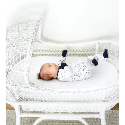 Organic Cotton Baby Bassinet Sheet BEESNUG® 2 Pack