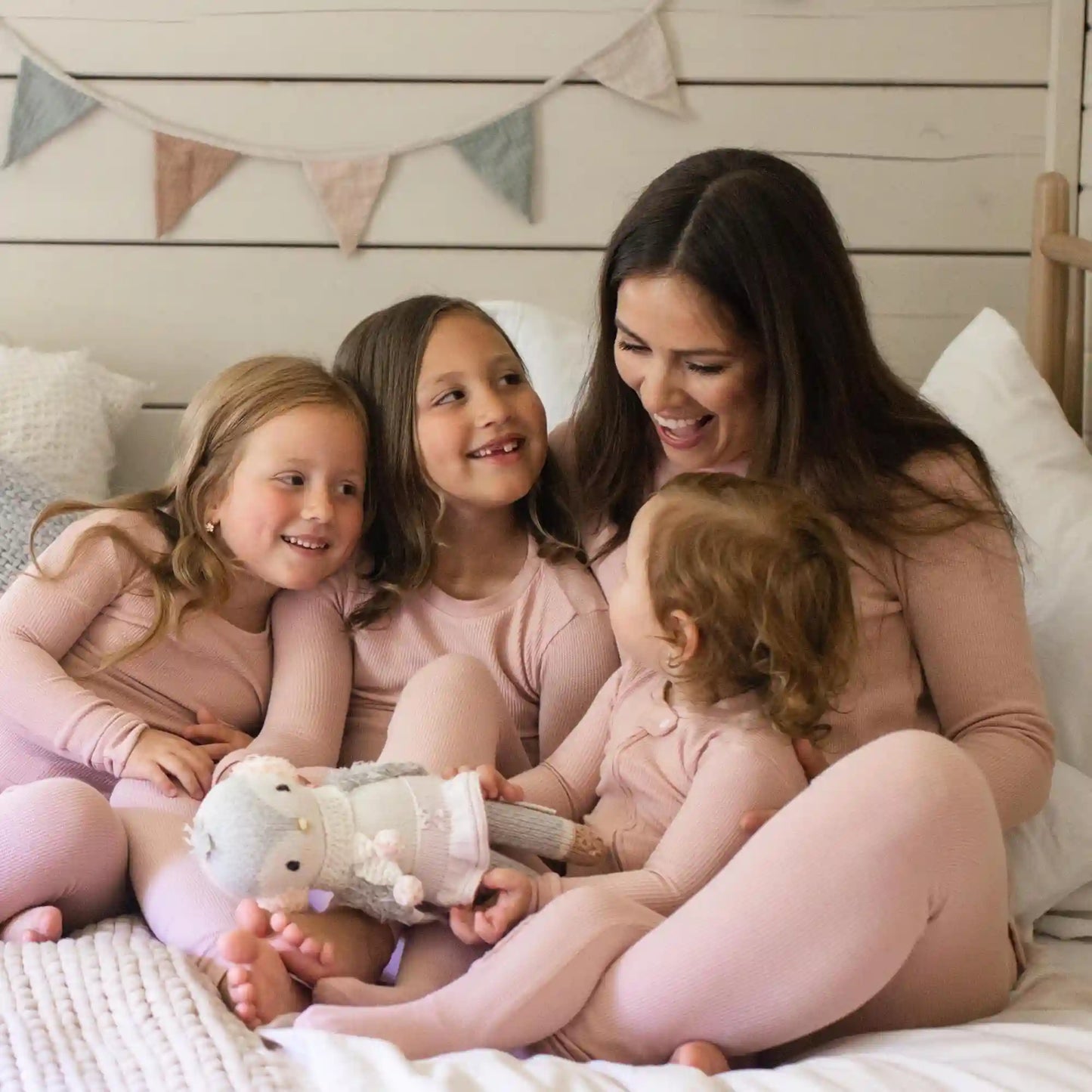 Honeysoft™ Mommy & Me Thermal Lyocell Adult Pajamas - Persian Rose
