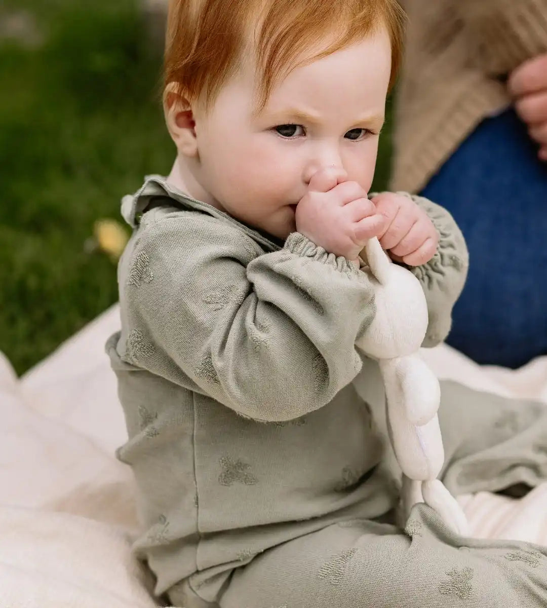 Bunny Plush Baby Rattle