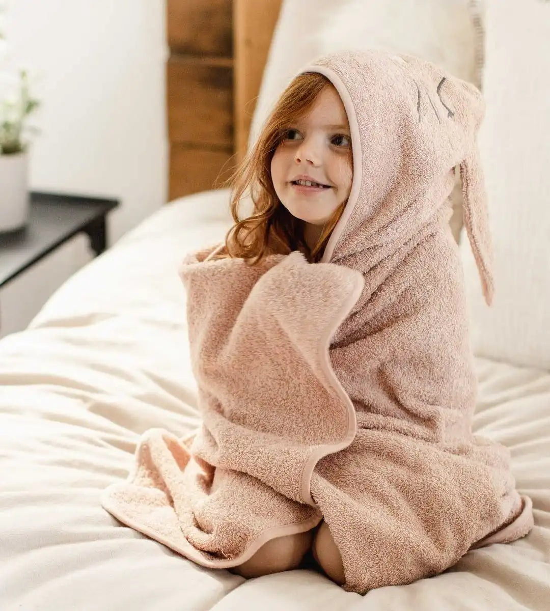 Organic Cotton Toddler Hooded Bunny Towel