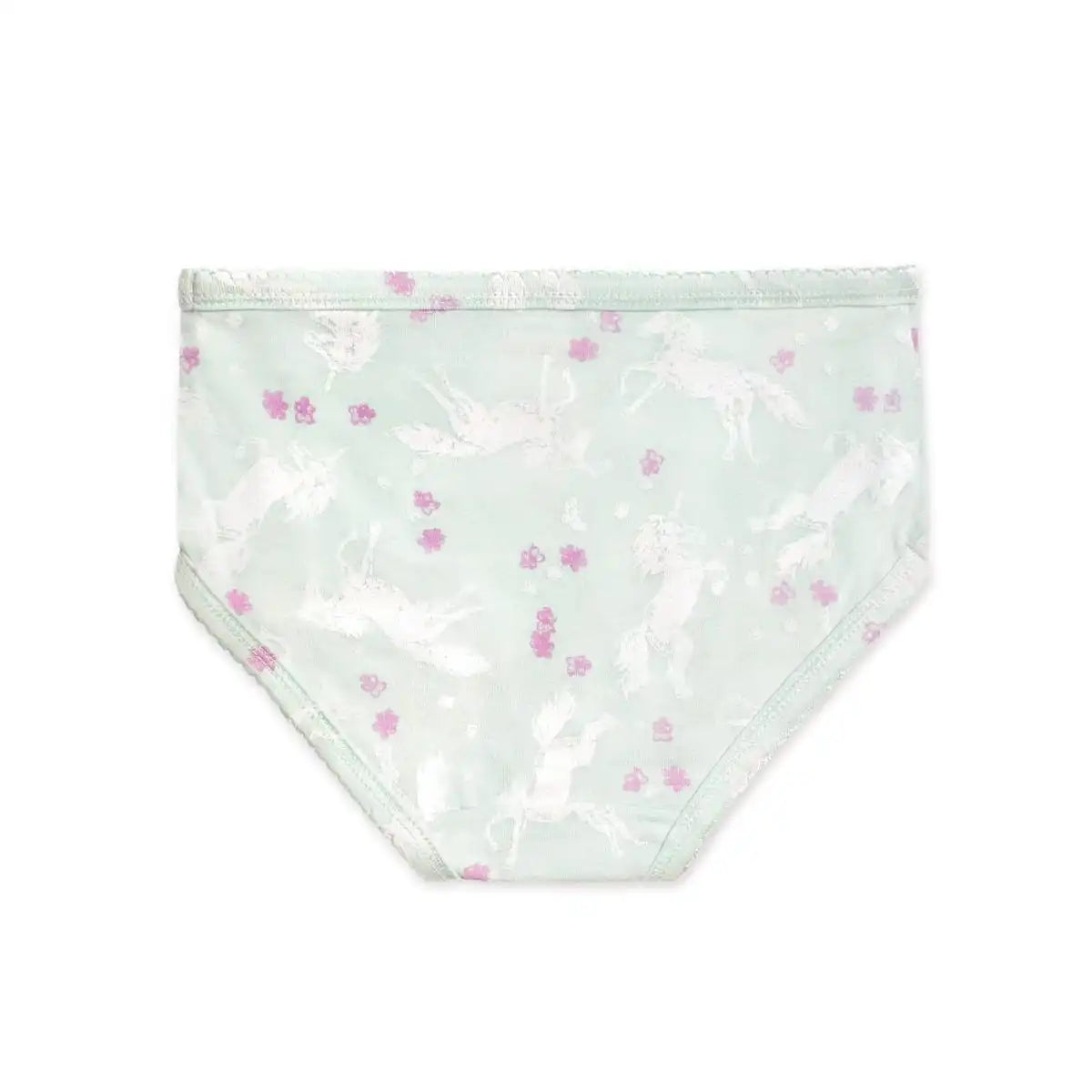Planets & Magical Unicorn Organic Cotton Toddler Girl Underwear 5 Pack