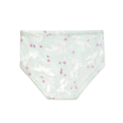Planets & Magical Unicorn Organic Cotton Toddler Girl Underwear 5 Pack